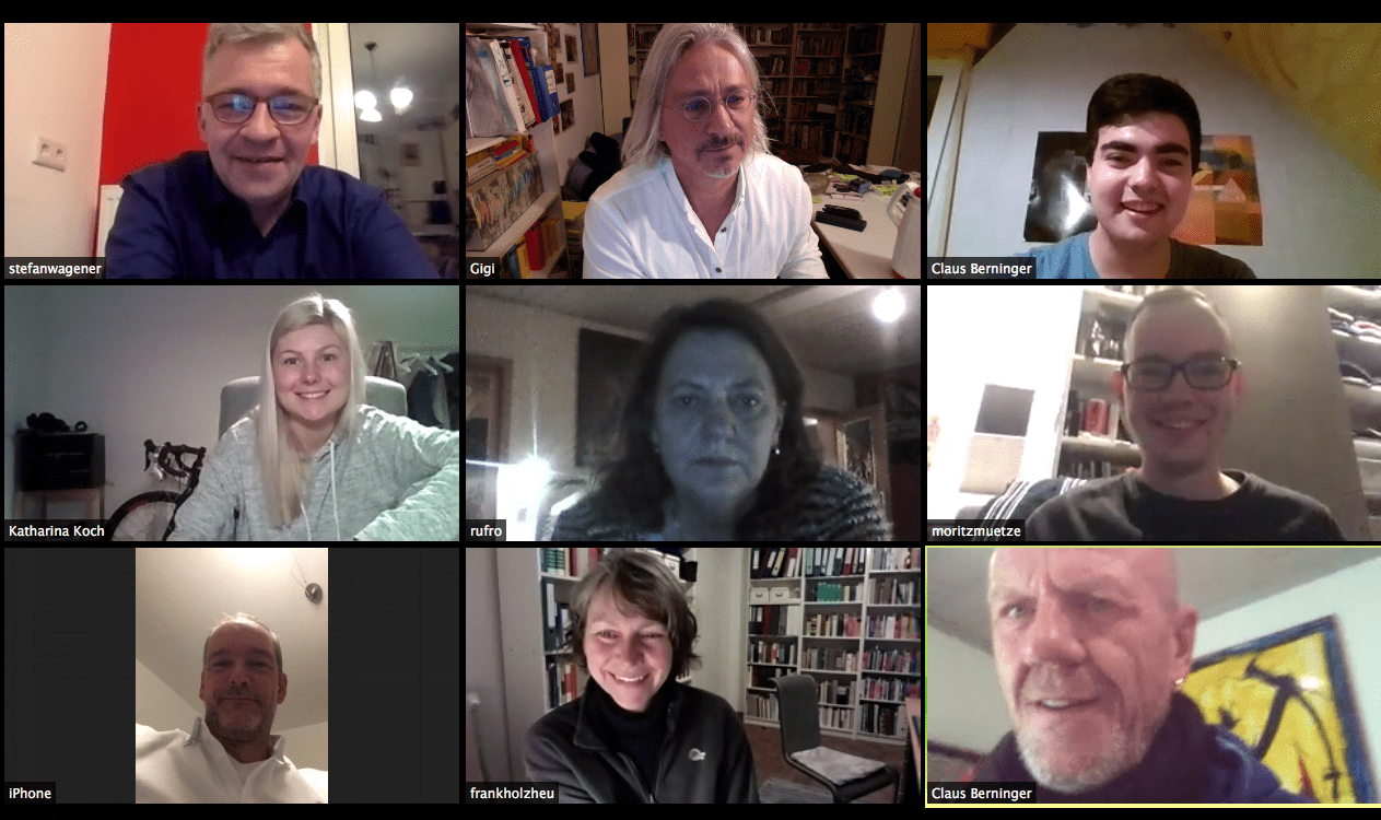 Neue Stadtratsfraktion kommt in Videokonferenz zusammen!