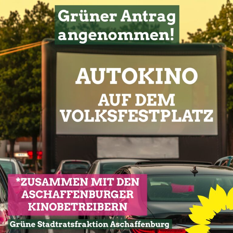 Grüner Erfolg: Autokino kommt!