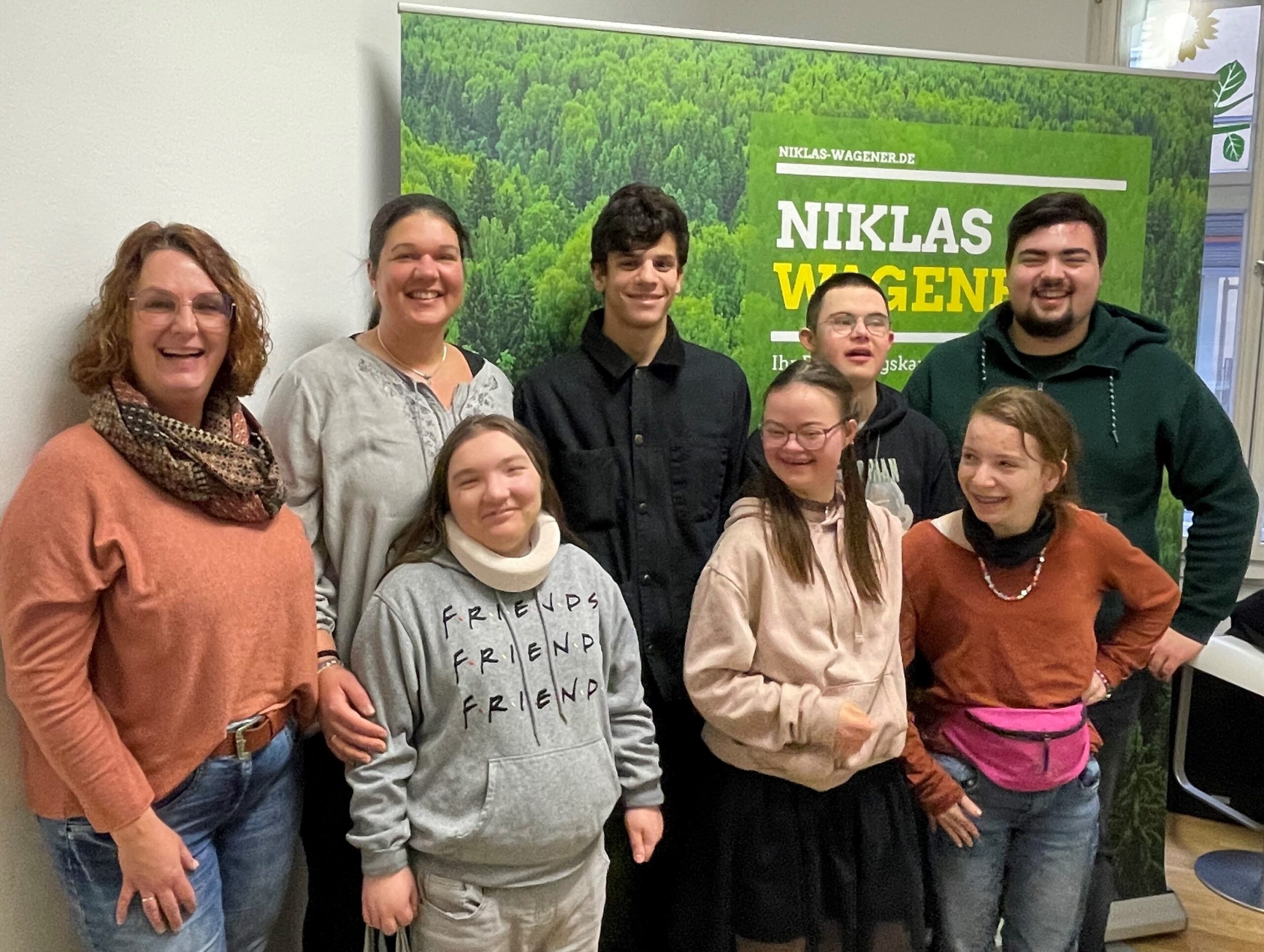 Besuch aus der Comenius-Schule