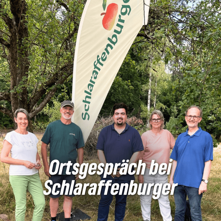 LEADER-Förderung stärkt unsere Heimat: Zu Besuch beim Projekt „Schlaraffenburger 2030“