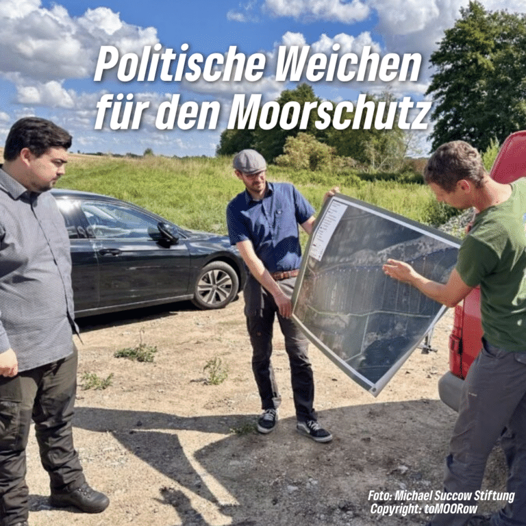 Politische Weichen für den Moorschutz